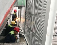 東莞華科電子有限公司樓頂噪聲改善工程